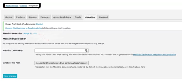 Changing WooCommerce Settings
